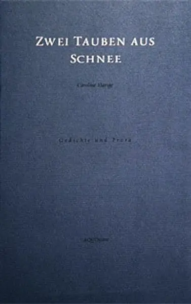 Zwei Tauben aus Schnee